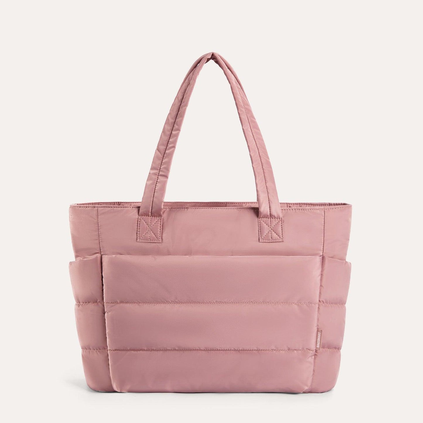 Dames shopper tas in diverse kleuren – ruime gewatteerde tote bag voor werk, school en reizen