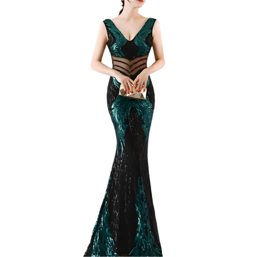 Ravena - Tijdloze Elegante Lange Jurk voor Vrouwen