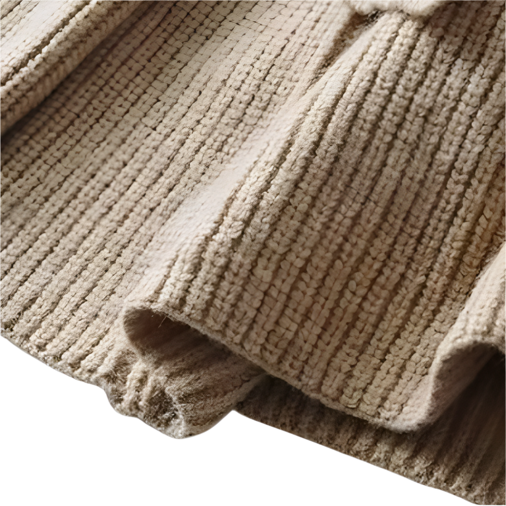 Dames Gebreid Vest met Tailleband Comfortabel Oversized Model met Elegante Wrap-Look