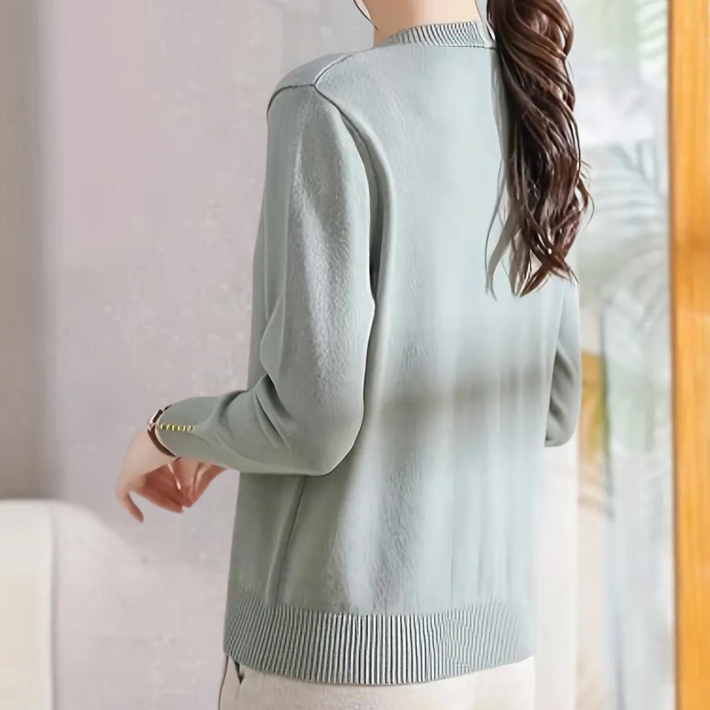 Zara - Elegante V-hals trui voor dames