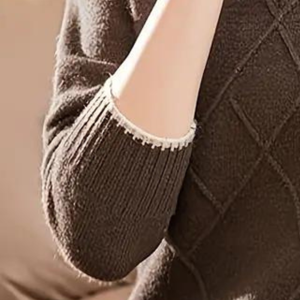 Miora - Casual Vrouwen Halve Coltrui met Comfort