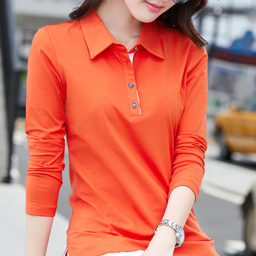 Zara - Casual T-shirt van katoen voor dames