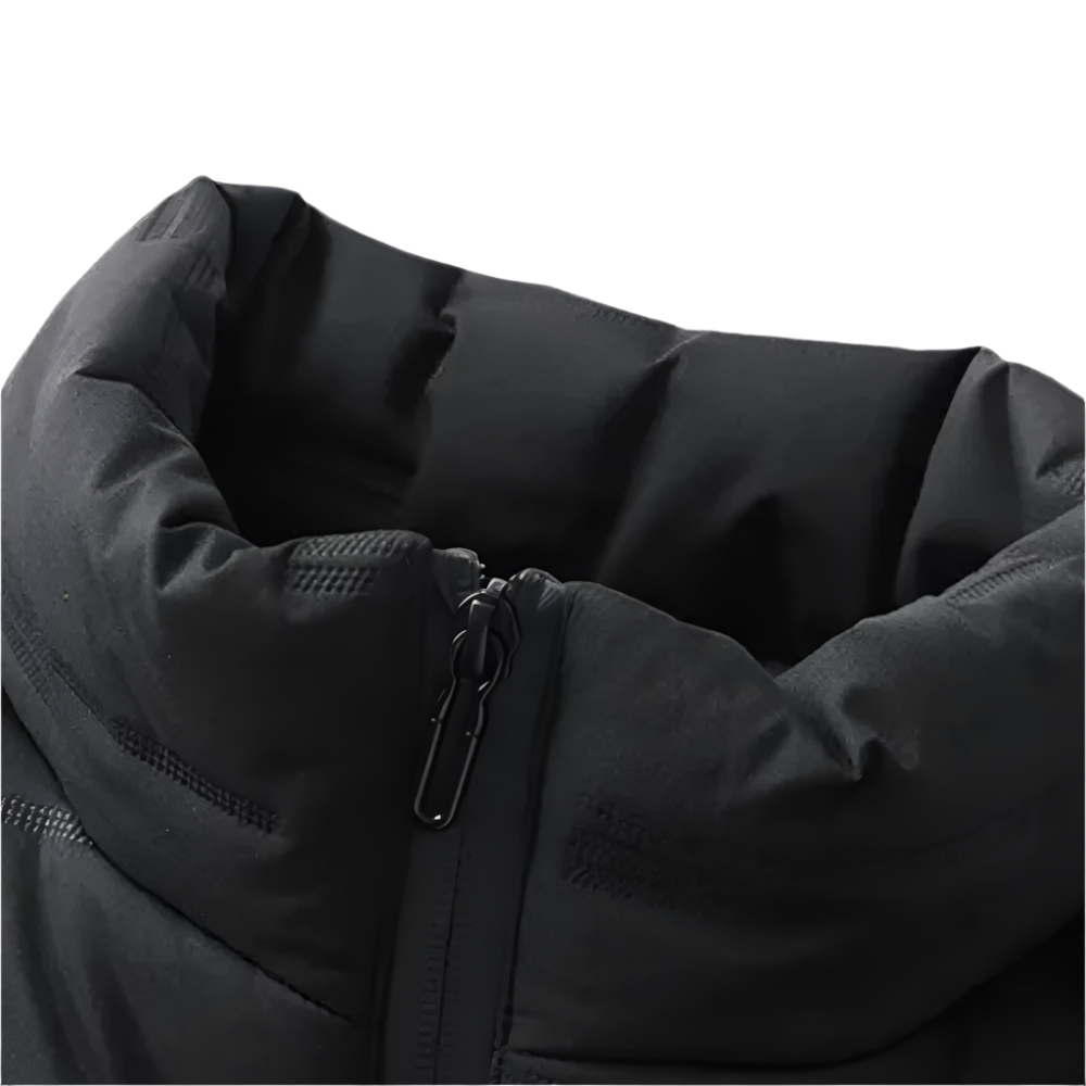 Simeon - Strak wintervest voor heren met opstaande kraag