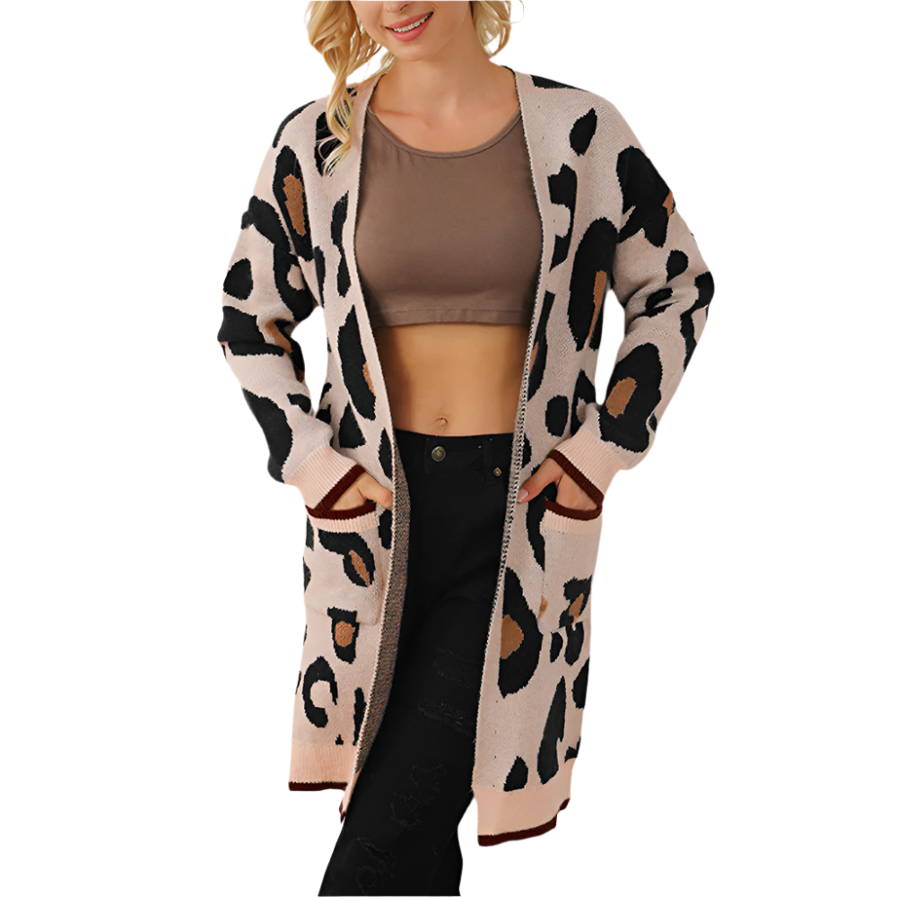 Zara - Vest met luipaardprint voor dames