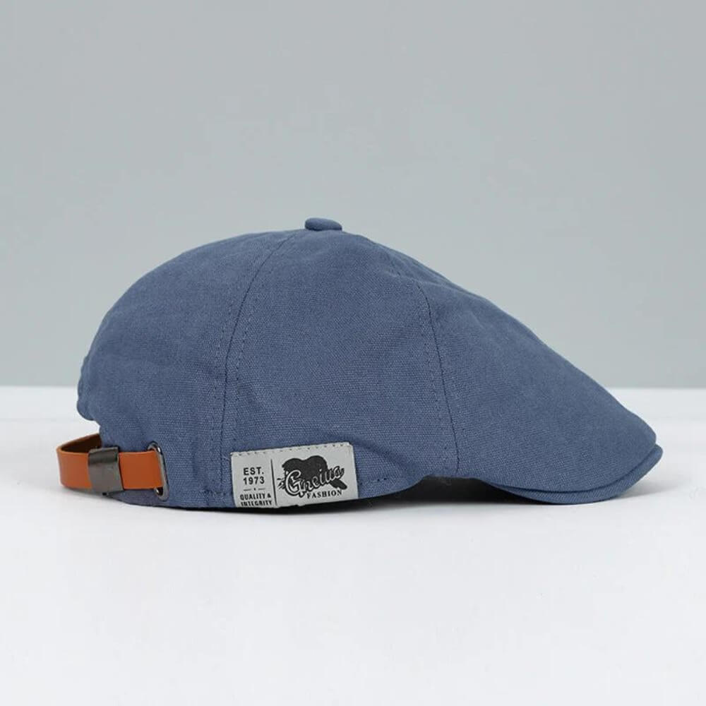 Heren platte pet in diverse kleuren – stijlvolle flat cap voor dagelijks gebruik en outdoor