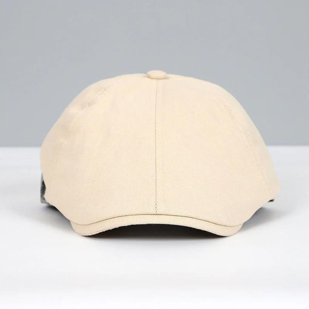 Heren platte pet in diverse kleuren – stijlvolle flat cap voor dagelijks gebruik en outdoor