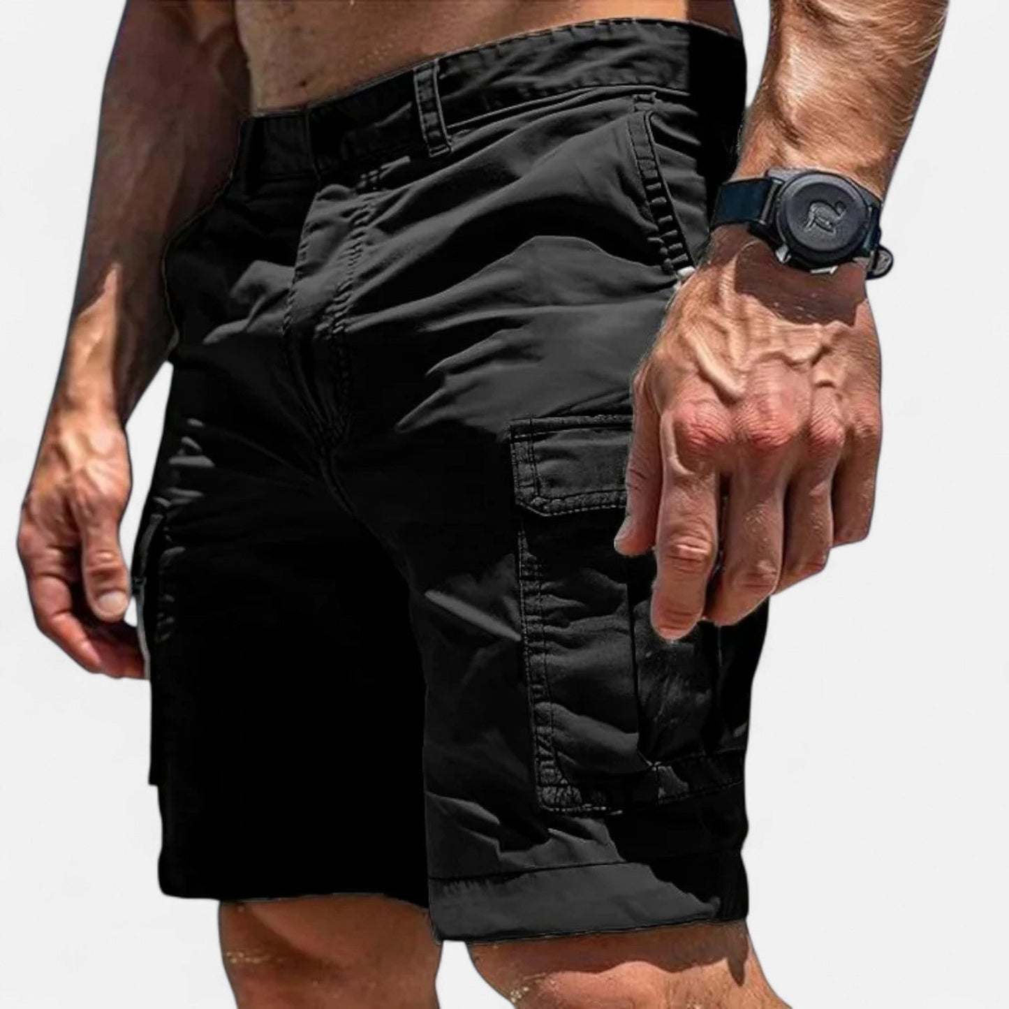Heren cargo korte broek in diverse kleuren – stoere zomershort met zakken voor casual en outdoor