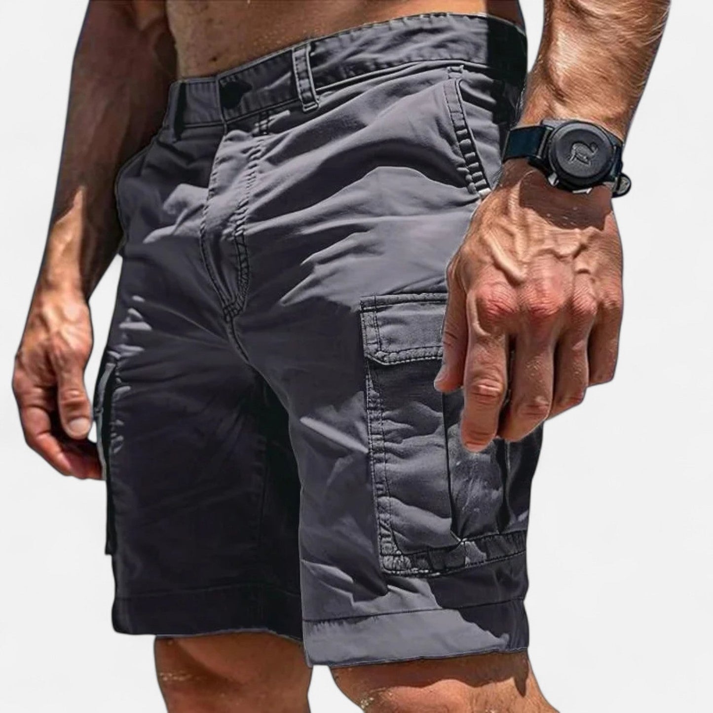 Heren cargo korte broek in diverse kleuren – stoere zomershort met zakken voor casual en outdoor