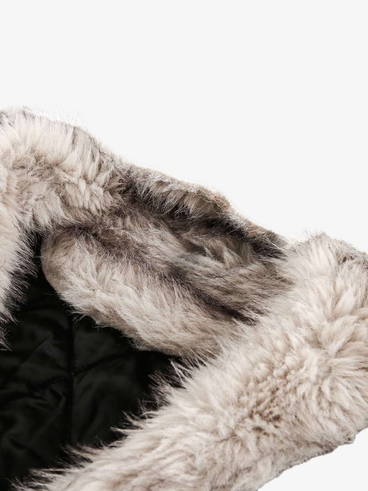 Heren winterjas met capuchon en imitatiebont voering – warme bomberjas in streetwear stijl met stoere vintage look en praktische zakken