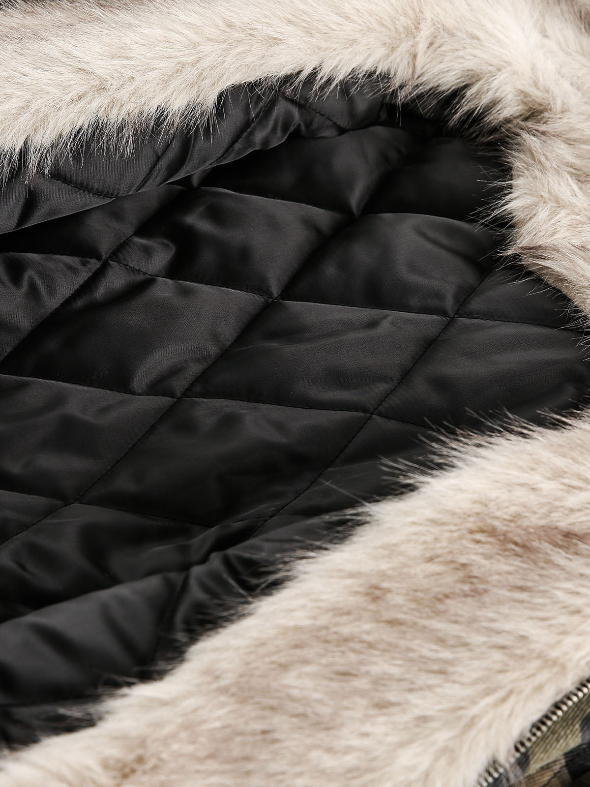 Heren winterjas met capuchon en imitatiebont voering – warme bomberjas in streetwear stijl met stoere vintage look en praktische zakken