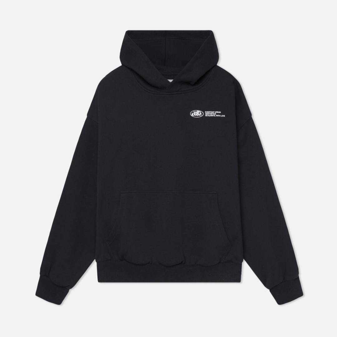 Hoodie met quote in diverse kleuren – unisex trui met capuchon en comfortabele pasvorm
