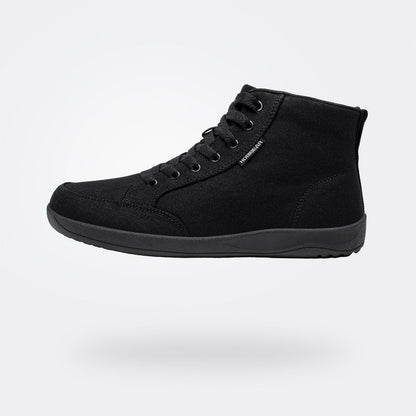 Unisex sneakers – Hoge canvas sneakers met lichtgewicht zool en ultiem draagcomfort in diverse kleuren