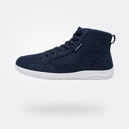 Unisex sneakers – Hoge canvas sneakers met lichtgewicht zool en ultiem draagcomfort in diverse kleuren