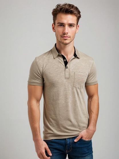 Yarden - Slim Fit Vrijetijdshirt voor heren voor elk seizoen