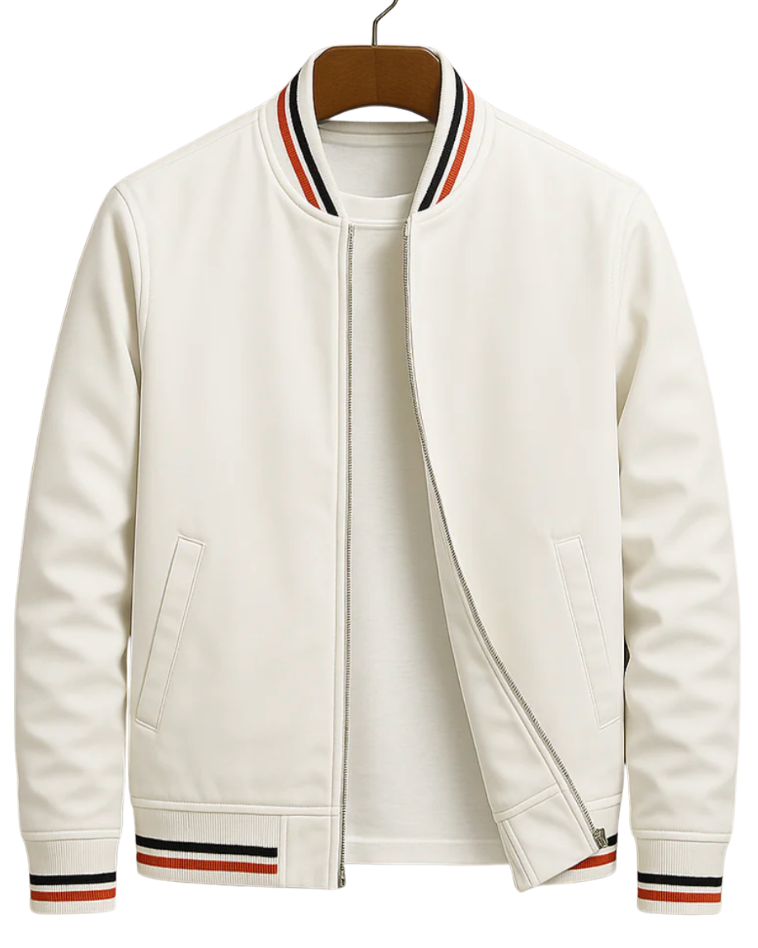 Heren bomberjack met sportieve details en lichtgewicht design – moderne jas voor het tussenseizoen en casual outfits