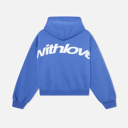 Hoodie met quote in diverse kleuren – unisex trui met capuchon en comfortabele pasvorm