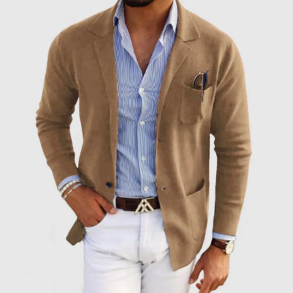 Heren blazer vest in diverse kleuren – casual colbert-look met comfortabele pasvorm
