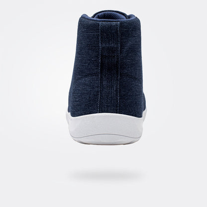 Unisex sneakers – Hoge canvas sneakers met lichtgewicht zool en ultiem draagcomfort in diverse kleuren