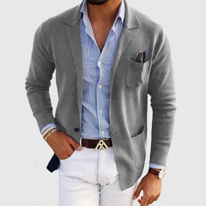 Heren blazer vest in diverse kleuren – casual colbert-look met comfortabele pasvorm