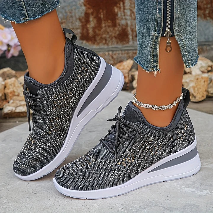 Dames sneakers met ademend design en lichtgewicht zool – comfortabele en trendy sportschoenen in diverse uitvoeringen