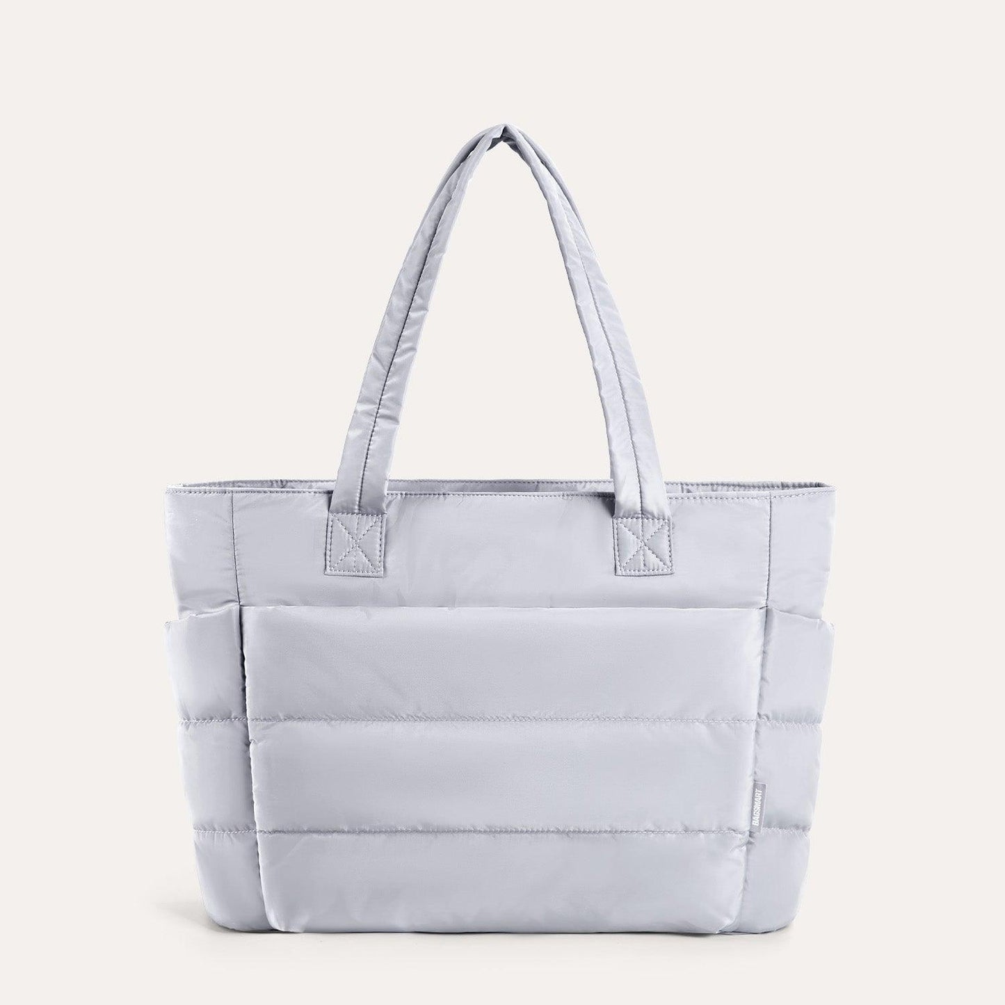Dames shopper tas in diverse kleuren – ruime gewatteerde tote bag voor werk, school en reizen