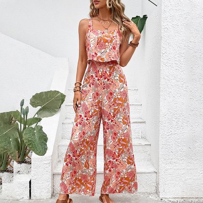 Desirée – Zomerse Dames Jumpsuit met Bloemenprint