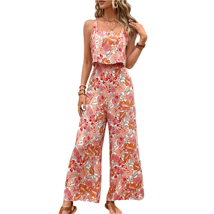 Desirée – Zomerse Dames Jumpsuit met Bloemenprint