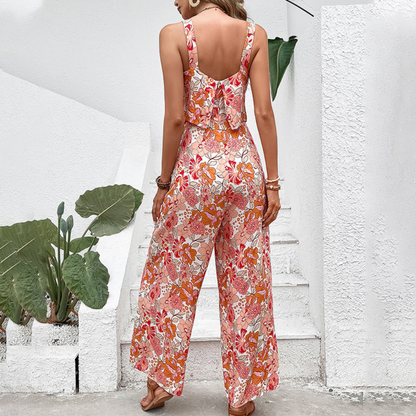 Desirée – Zomerse Dames Jumpsuit met Bloemenprint