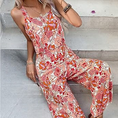 Desirée – Zomerse Dames Jumpsuit met Bloemenprint