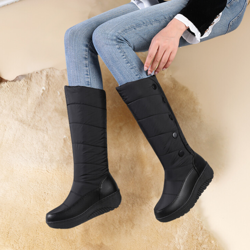 Maya - Elegante Snowboots met hoge kuit voor dames