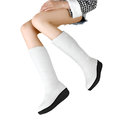 Maya - Elegante Snowboots met hoge kuit voor dames