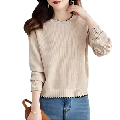 Penvar - Sweater met ronde hals voor dames