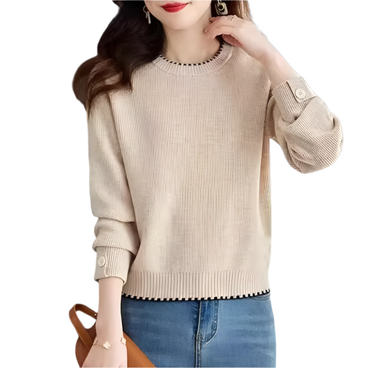 Penvar - Sweater met ronde hals voor dames