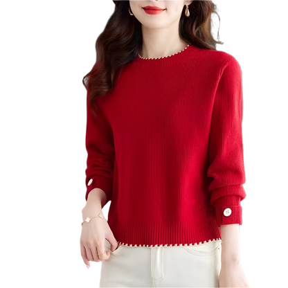 Penvar - Sweater met ronde hals voor dames
