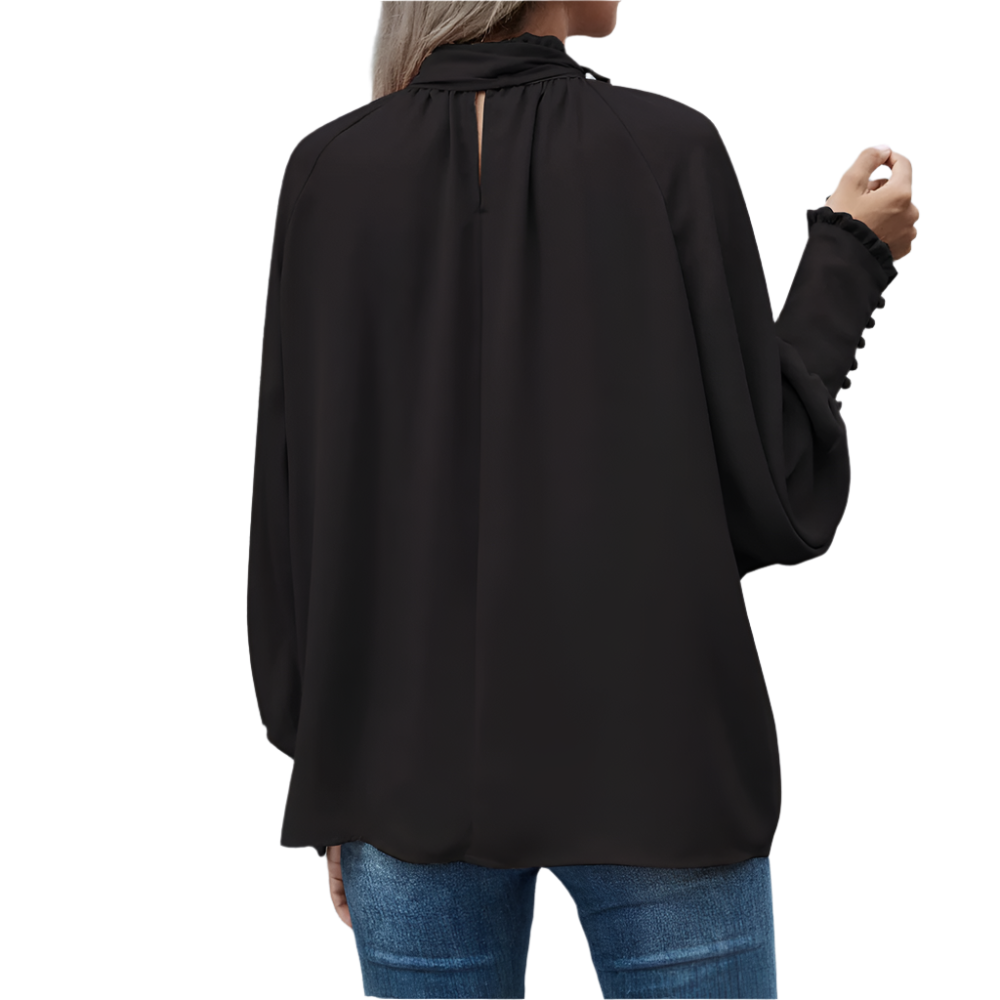 Olencia - Stijlvolle Blouse met Strikdetail voor Vrouwen