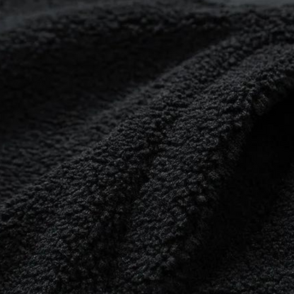 Heren Outdoor Fleece Jas met Ritssluiting en Verstevigde Details Warme Jas voor Dagelijks Gebruik en Avontuur