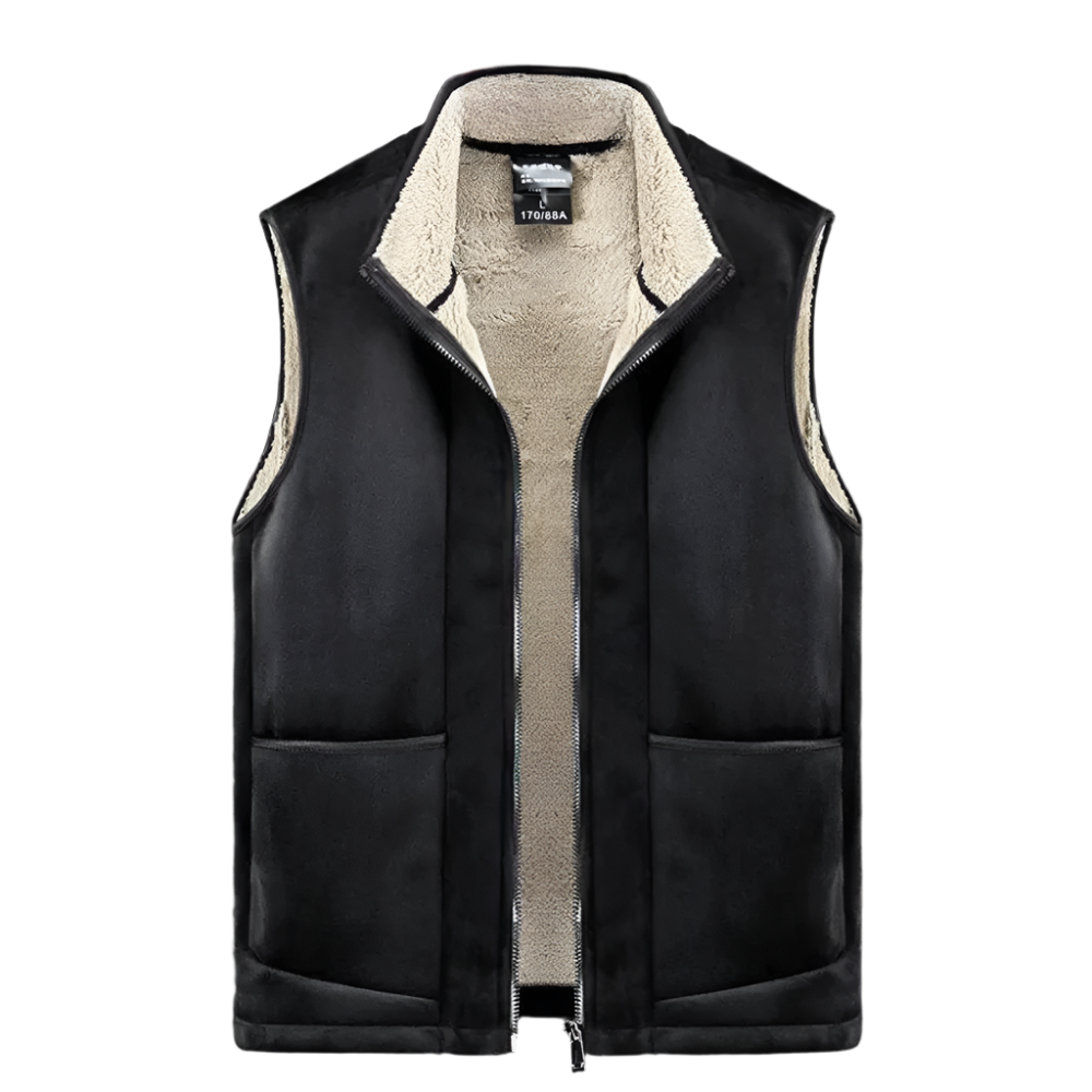 Vireo - Trendy gebreid vest voor mannen