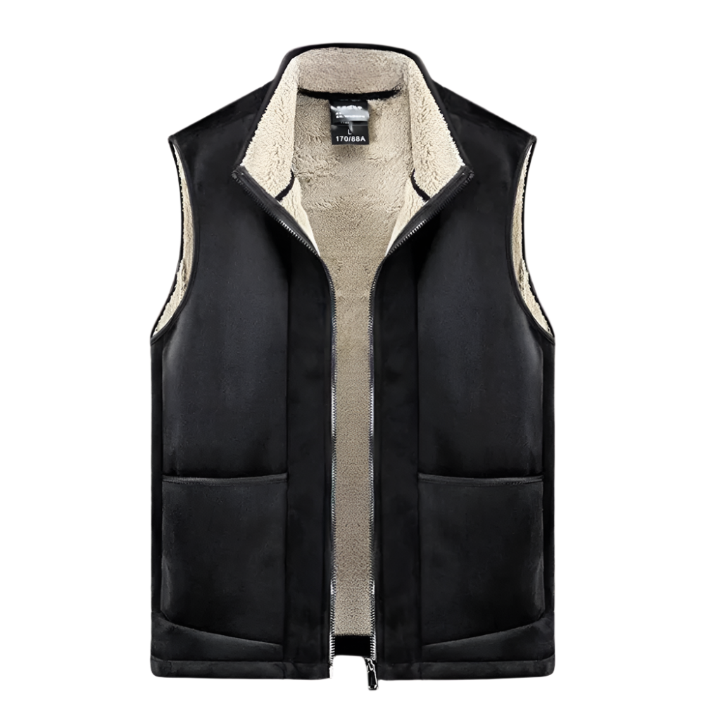Vireo - Trendy gebreid vest voor mannen