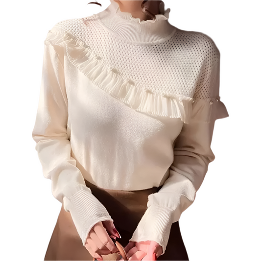Zaleena - Elegante Kralen Trui voor Vrouwen
