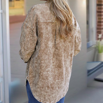 Orlena - Relaxed oversized jack voor dames