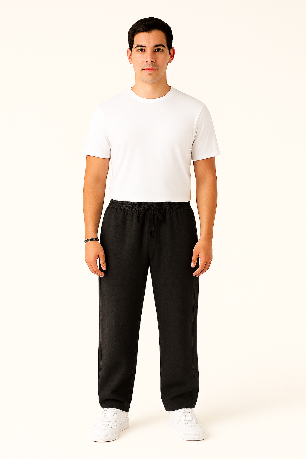 Heren linnen broek voor de zomer luchtig, stijlvol en geschikt voor nette gelegenheden