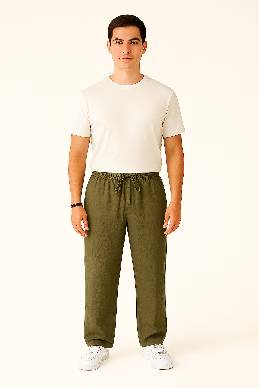 Heren linnen broek voor de zomer luchtig, stijlvol en geschikt voor nette gelegenheden