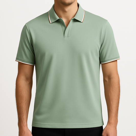 Vazaro - Comfortabel Casual Poloshirt voor Mannen