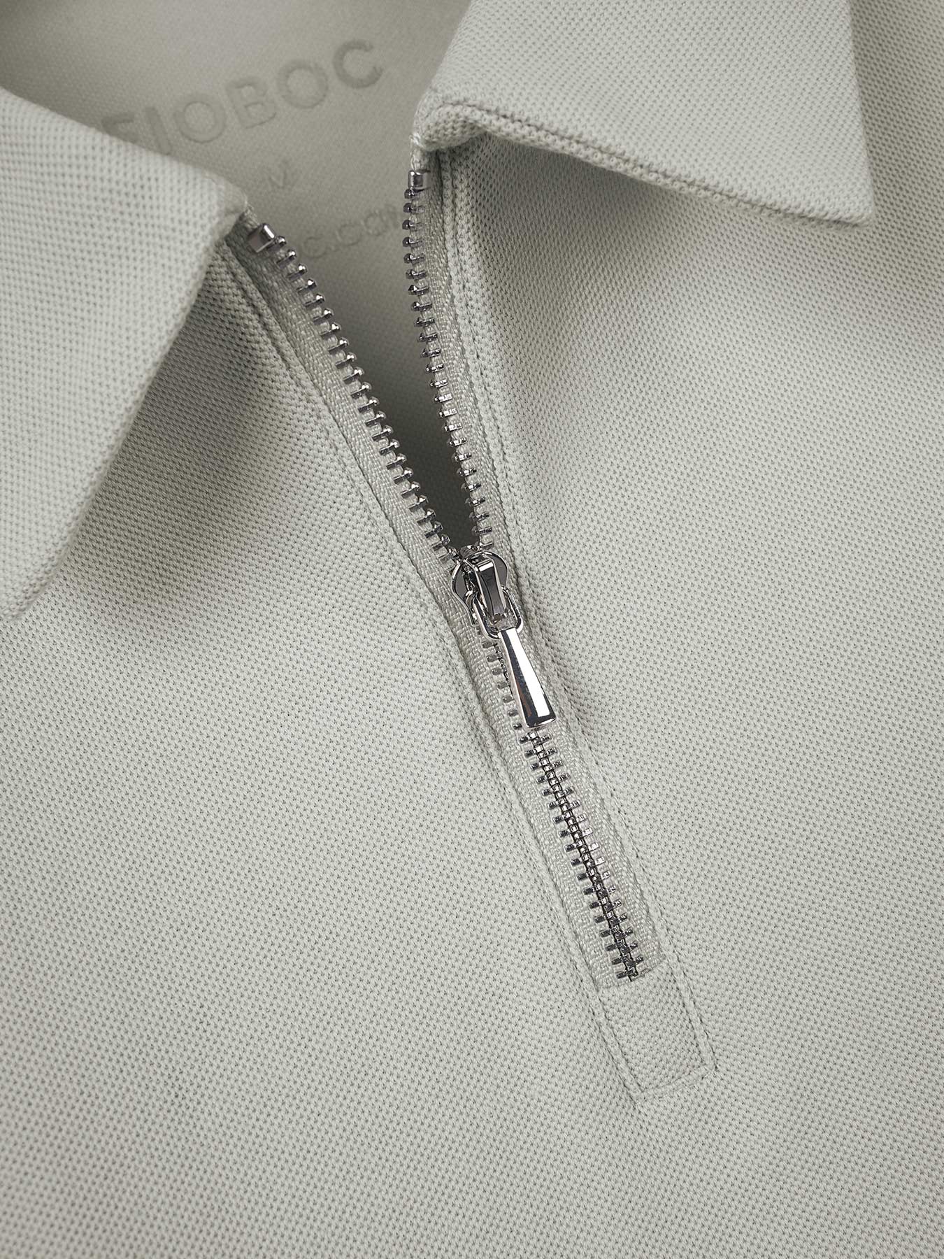 Polo met ritskraag voor heren – ademend, licht en perfect voor lente en zomer in diverse kleuren