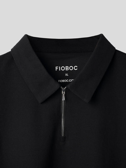 Polo met ritskraag voor heren – ademend, licht en perfect voor lente en zomer in diverse kleuren