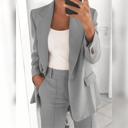 Dames oversized blazer en pantalon set voor werk of casual in diverse kleuren – stijlvolle co-ord voor dagelijks comfort en uitstraling