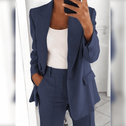 Dames oversized blazer en pantalon set voor werk of casual in diverse kleuren – stijlvolle co-ord voor dagelijks comfort en uitstraling