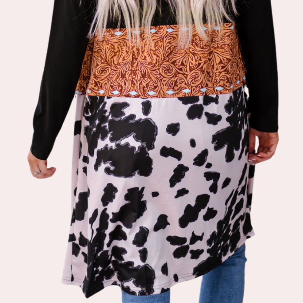 Halcyon - Modieus vest in Western-stijl voor dames