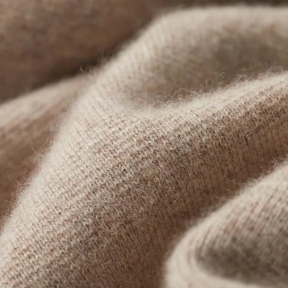 Heren kasjmier vest met rits – luxe lichtgewicht cardigan voor stijlvol comfort in diverse kleuren