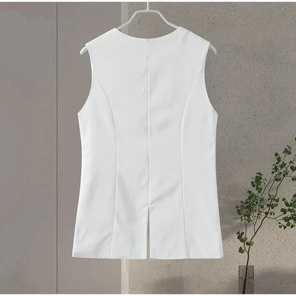 Dames Zomerset met Mouwloze Top en Korte Broek Perfect voor Warme Dagen en Zonnige Uitjes
